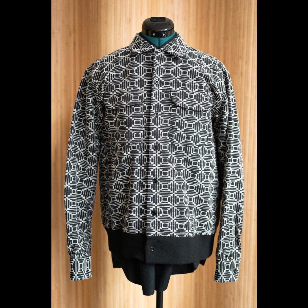 Engineered Garments Classic Shirt in P.C. Geo Jacquard S